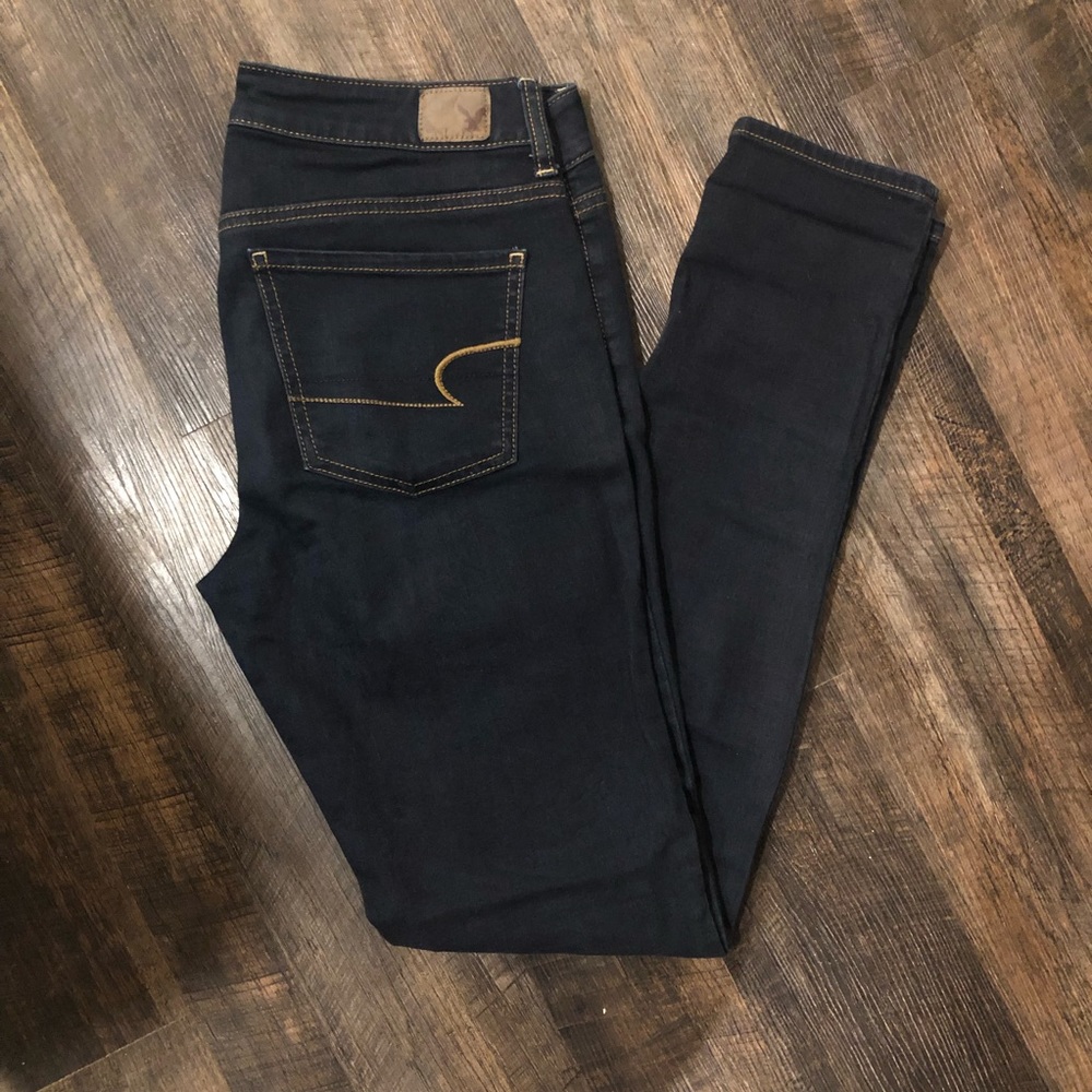 American Eagle Jegging- dark wash